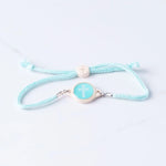 Tap To Pray® Survivor Series Bracelet | Seafoam + Cross - Juli's Wearable Art