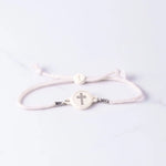Tap To Pray® Survivor Series Bracelet | Vanilla + Cross - Juli's Wearable Art