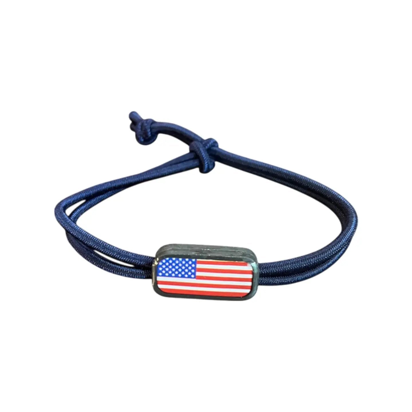 Tap To Pray® Survivor Series Tactical Bracelet | Navy + Flag