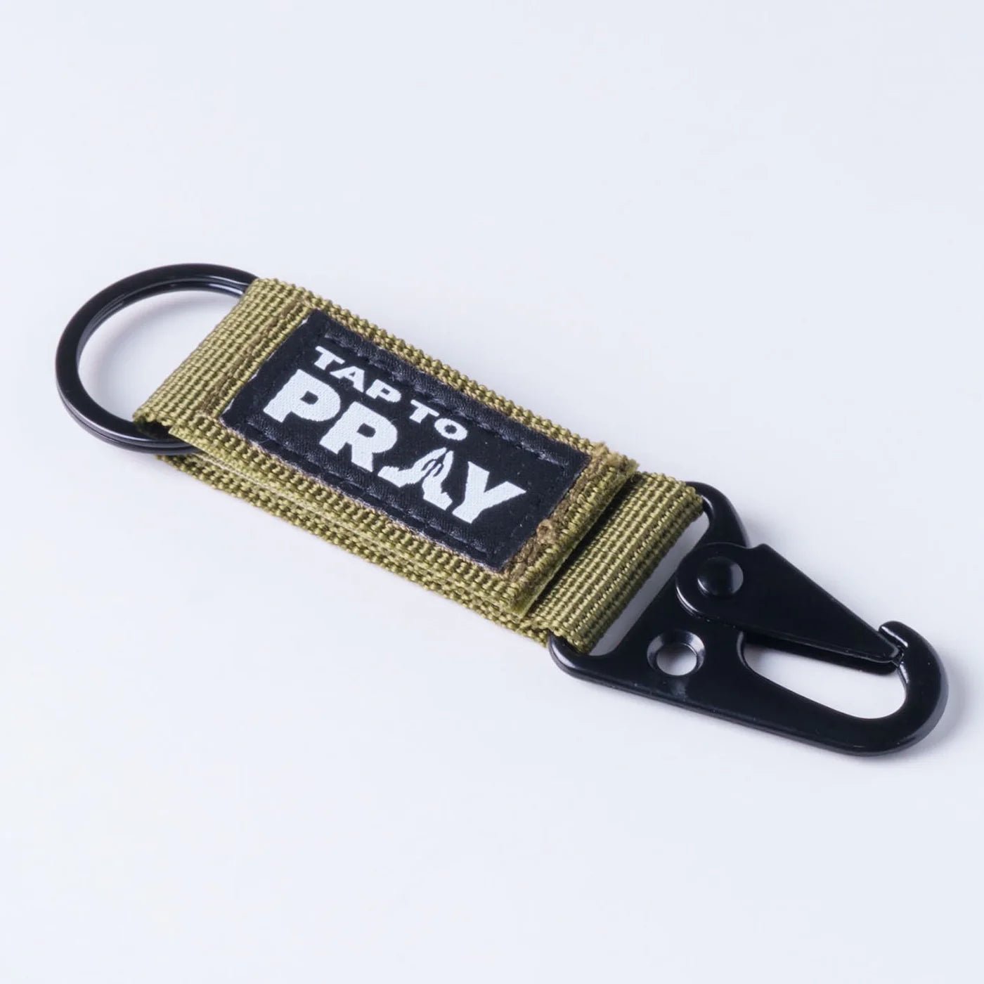 Tap To Pray™ - Tactical Carabiner Keychain - Juli's Wearable Art