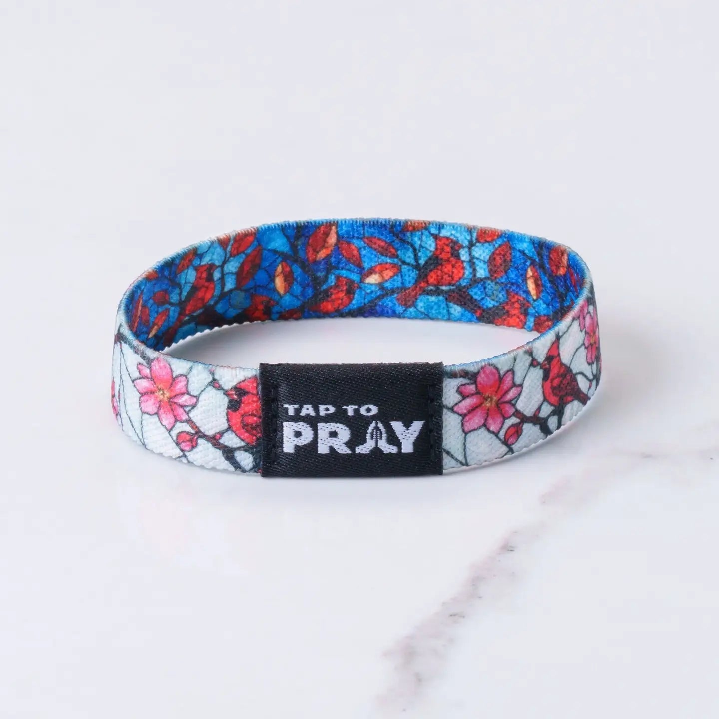 Tap To Pray® Wristband – Cardinals - Juli's Wearable Art