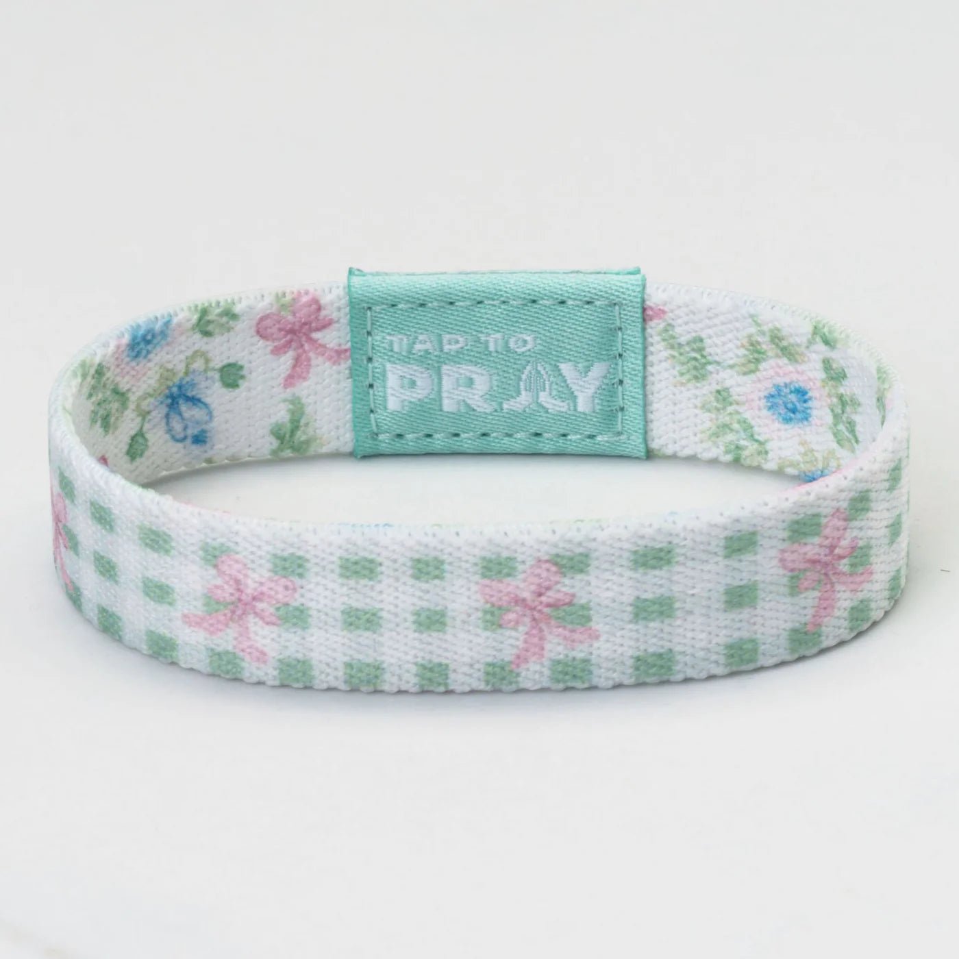 Tap To Pray® Wristband | Flower Basket - Juli's Wearable Art