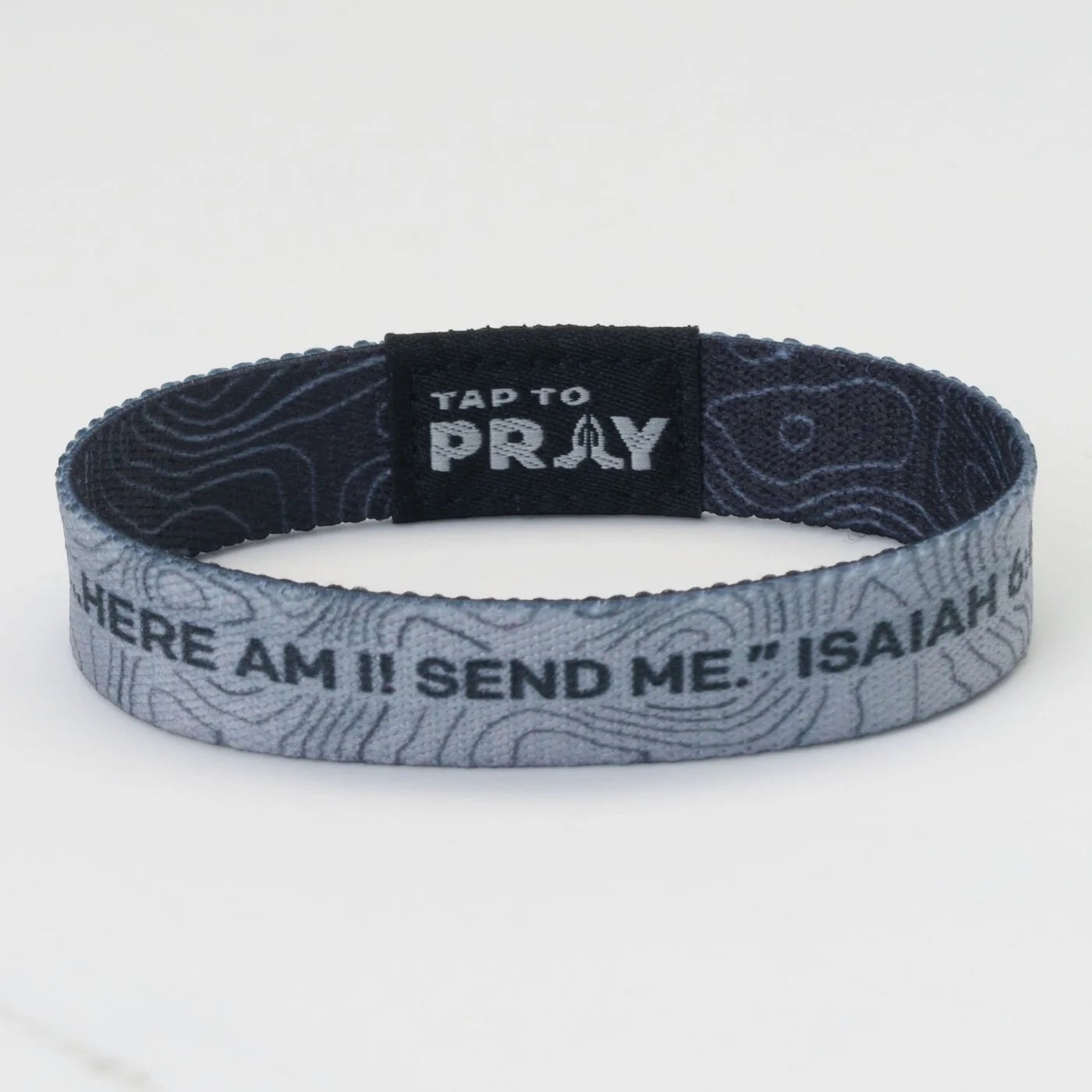 Tap To Pray® Wristband | Valor Topography - Juli's Wearable Art