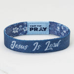 Tap To Pray® Wristband – Wildflower | Jesus is Lord - Juli's Wearable Art