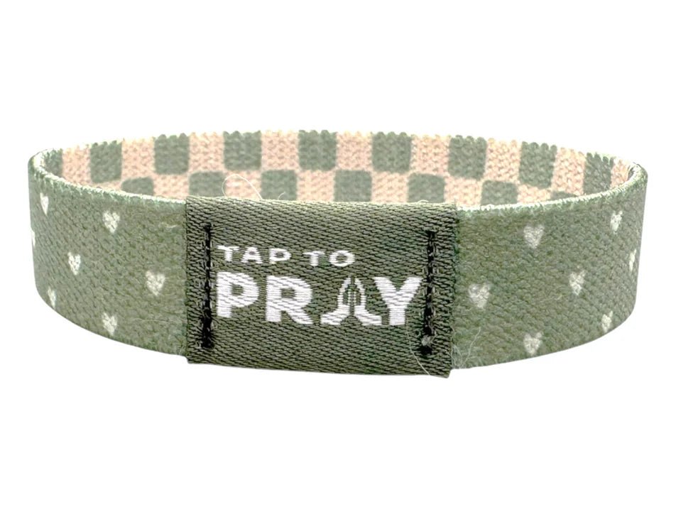 Tap To Pray™ Wristbands - Cottage & Tile - Juli's Wearable Art