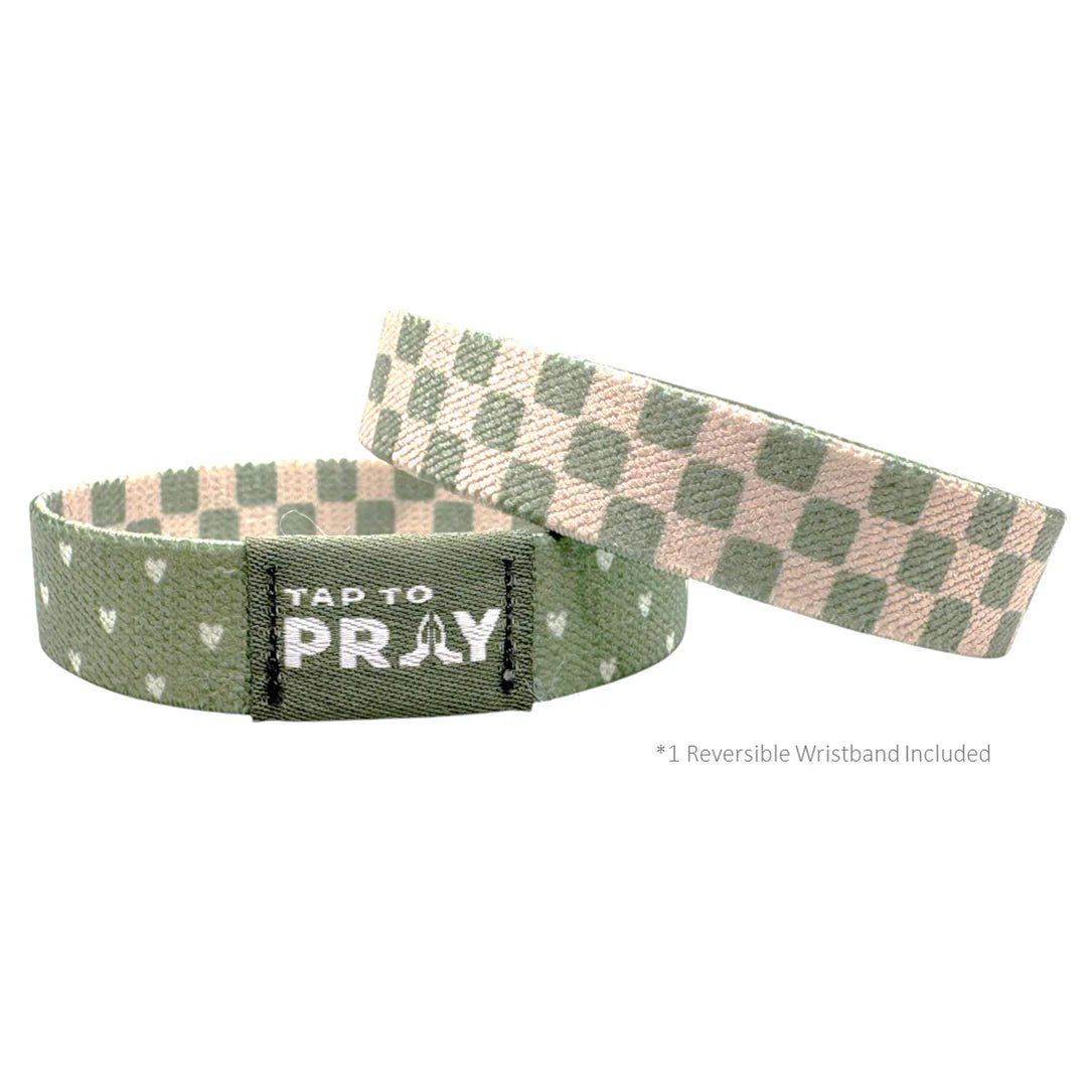 Tap To Pray™ Wristbands - Cottage & Tile - Juli's Wearable Art