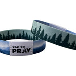 Tap To Pray™ Wristbands - Mountains & Forests - Juli's Wearable Art