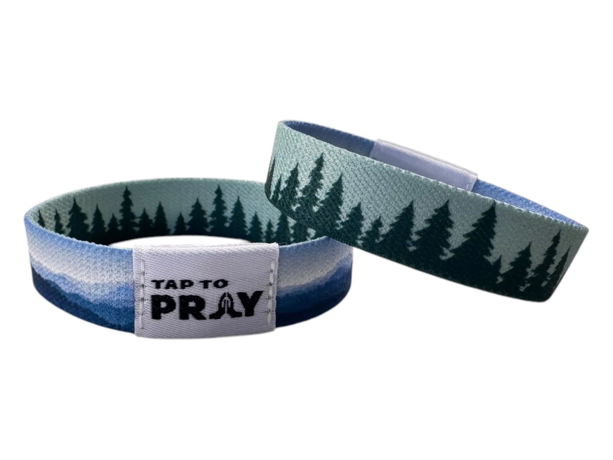Tap To Pray™ Wristbands - Mountains & Forests