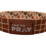 Tap To Pray™ Wristbands - Prairie & Plaid - Juli's Wearable Art