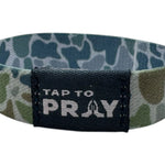 Tap To Pray™ Wristbands - River Rock Camo Moss & Slate - Juli's Wearable Art