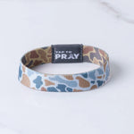 Tap To Pray™ Wristbands - River Rock Camo Sahara & Copper - Juli's Wearable Art