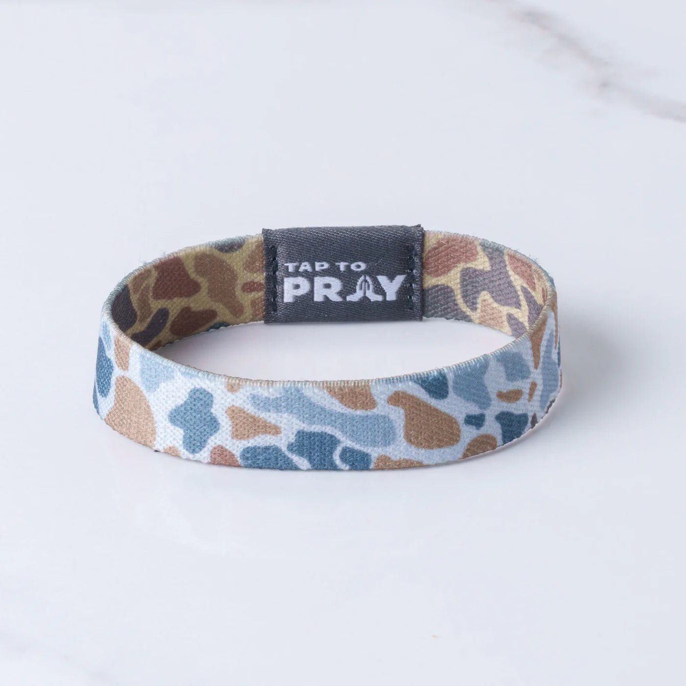 Tap To Pray™ Wristbands - River Rock Camo Sahara & Copper - Juli's Wearable Art