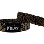 Tap To Pray™ Wristbands - Safari Leopard - Juli's Wearable Art