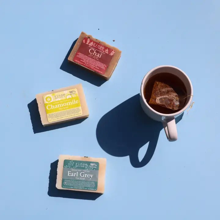 Tea Party Box (3 Bars) | Natural Bar Soap Gift Set - Juli's Wearable Art