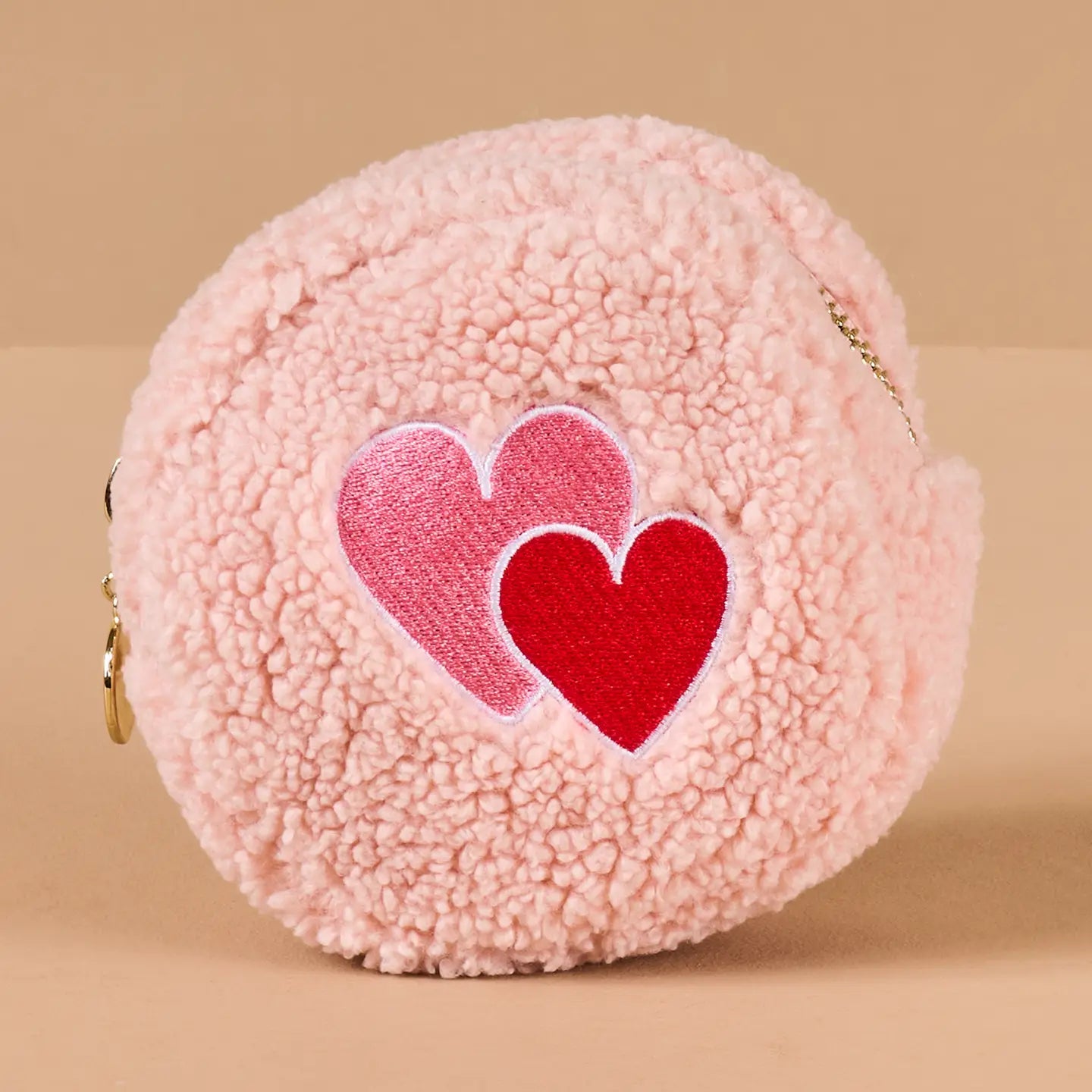 Teddy Pouch - Circle Heart to Heart