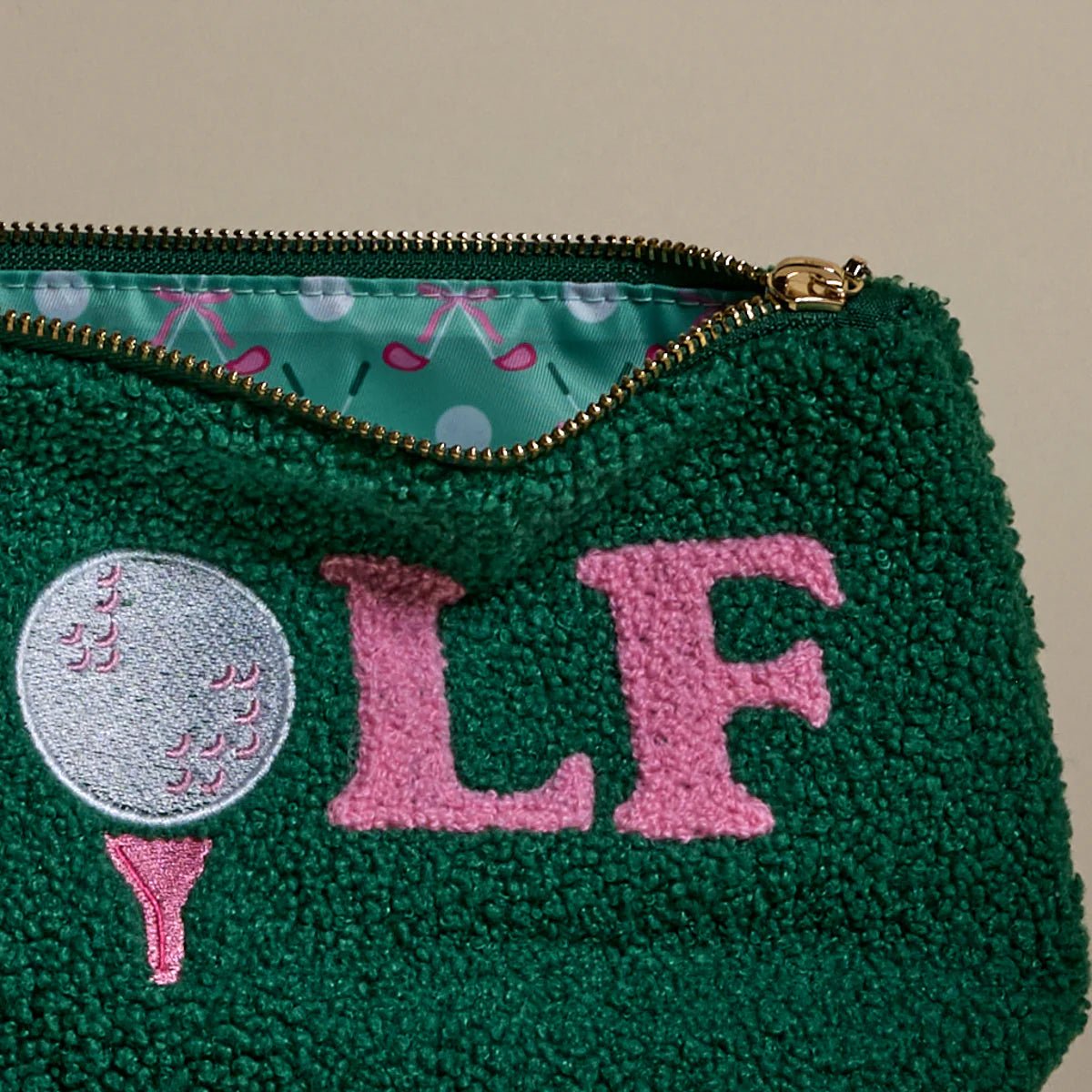 Teddy Pouch | Golf - Juli's Wearable Art