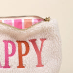 Teddy Pouch | HAPPY - Juli's Wearable Art