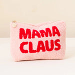 Teddy Pouch - Mama Claus - Juli's Wearable Art