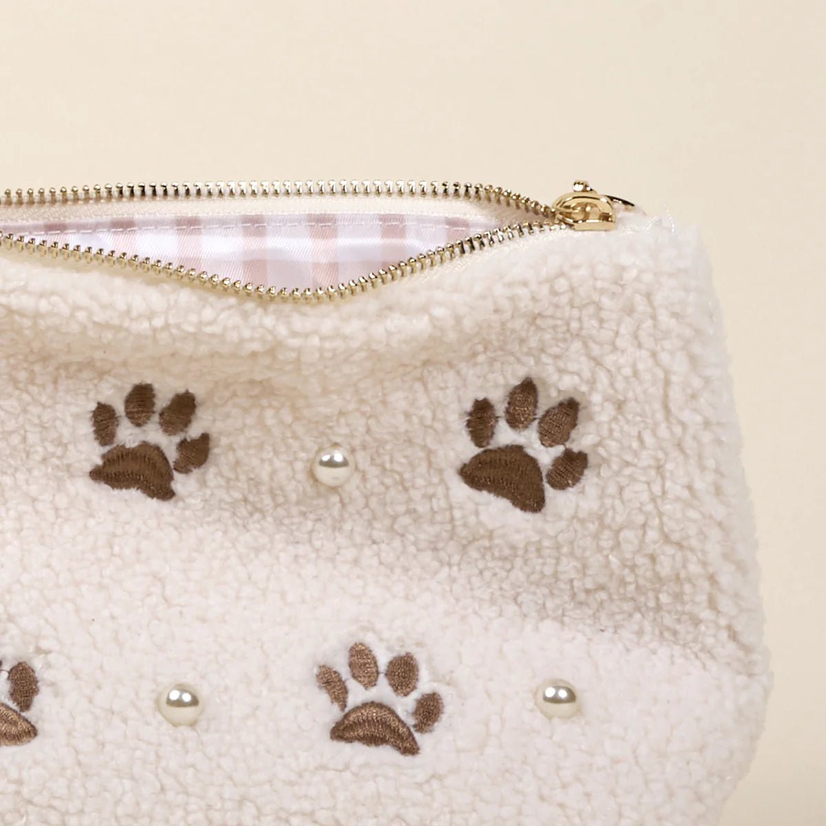 Teddy Pouch | Paws + Pearls