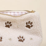 Teddy Pouch | Paws + Pearls - Juli's Wearable Art