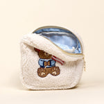 Teddy Pouch | Square | Star Spangled Bear - Juli's Wearable Art