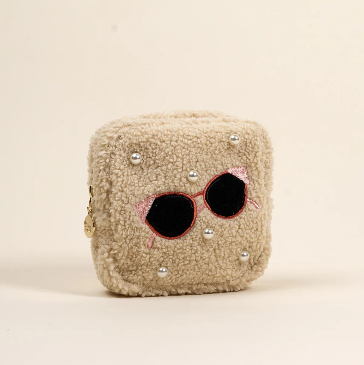 Teddy Pouch | Square | Sunglasses - Juli's Wearable Art