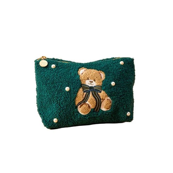 Teddy Pouch | Teddy Bear Theo - Juli's Wearable Art