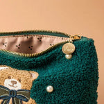 Teddy Pouch | Teddy Bear Theo - Juli's Wearable Art