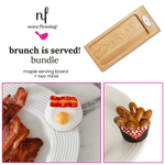 The "Brunch is Served" Bundle | Nora Fleming 3 Piece Serving Tray & Minis Set - Juli's Wearable Art