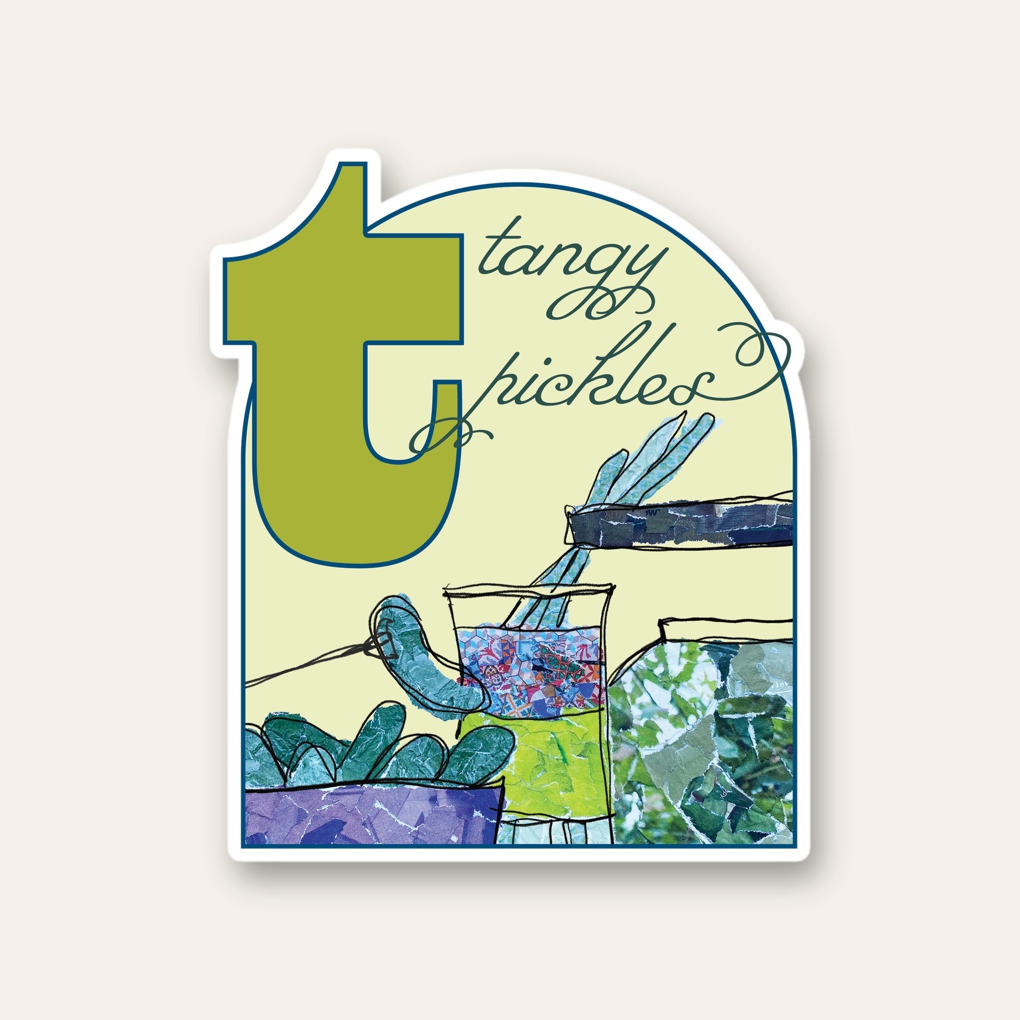 The Complete ABCedarium Sticker Set | 26 Die-Cut Charcuterie Stickers, A to Z - Juli's Wearable Art