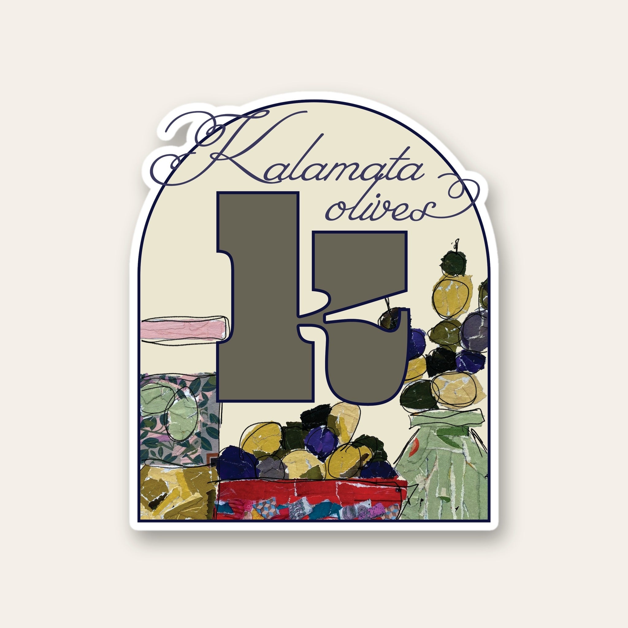 The Complete ABCedarium Sticker Set | 26 Die-Cut Charcuterie Stickers, A to Z - Juli's Wearable Art