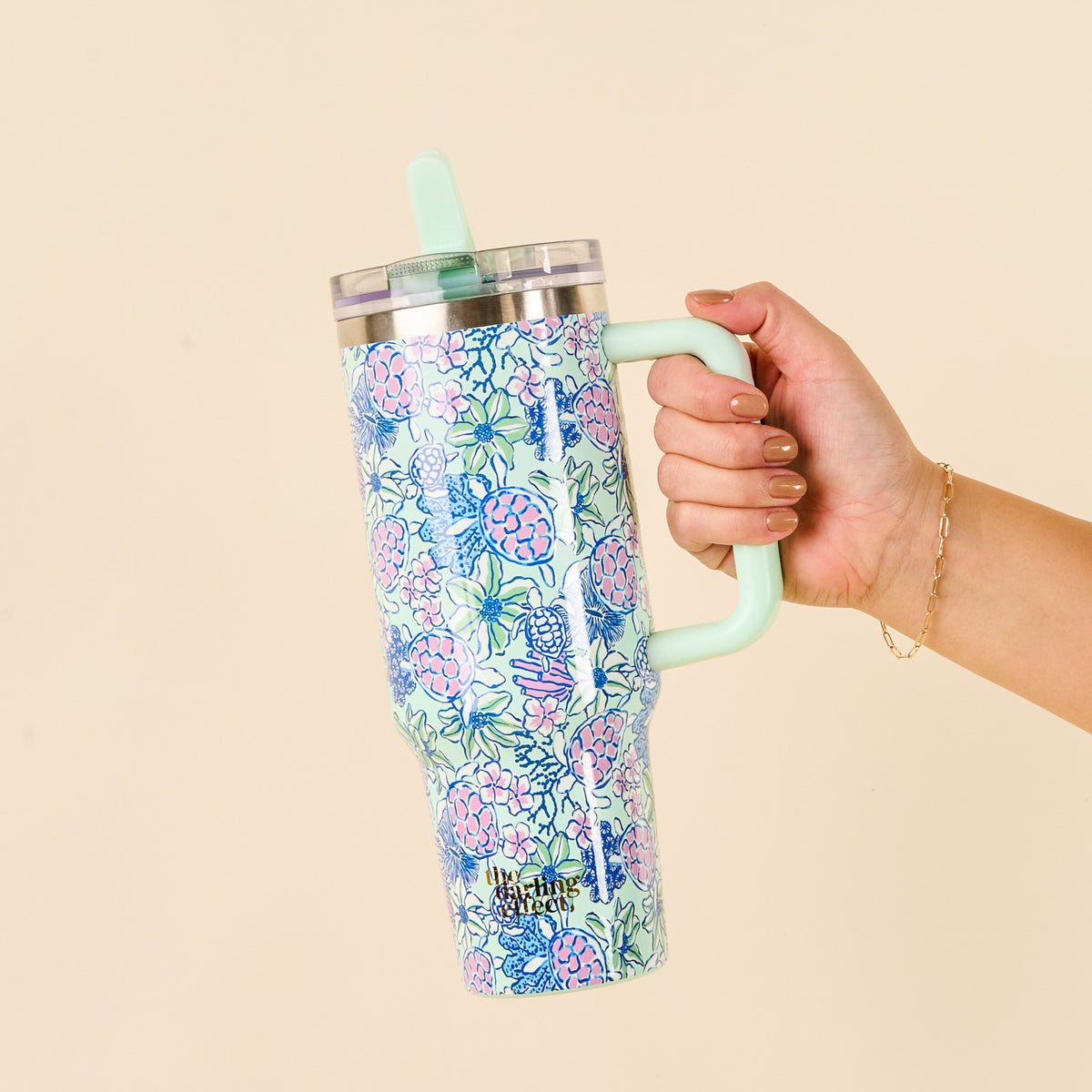 The Darling Effect 40oz Tumbler - Coastal Cove - Juli's Wearable Art