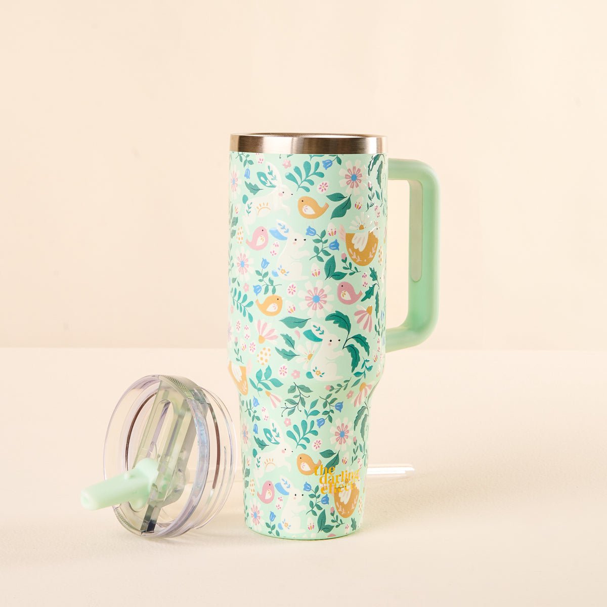 The Darling Effect 40oz Tumbler - Hoppy Days - Juli's Wearable Art