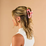 The Darling Effect Claw Clip - Rose Garden - Juli's Wearable Art