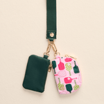 The Darling Effect Dynamic Duo Pouch Wristlet - Pickleball Party - Juli's Wearable Art