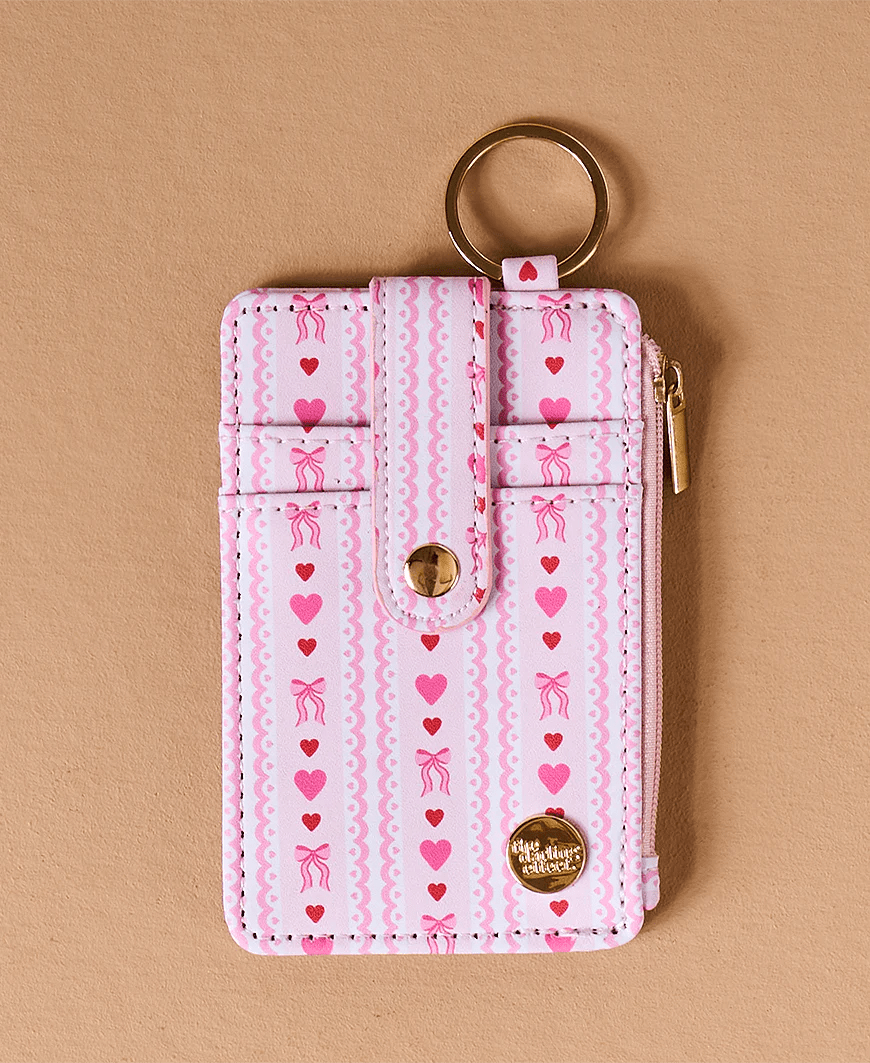 The Darling Effect Key Chain Wallet - Oh So Lovely - Juli's Wearable Art