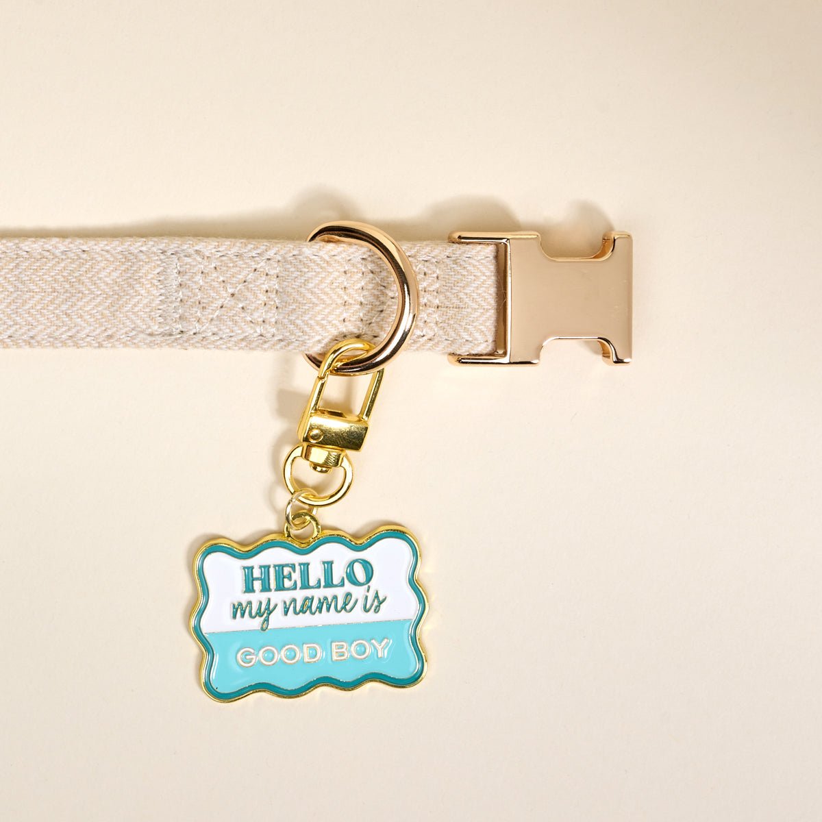 The Darling Effect Pawfect Collar Charm | Good Boy - Juli's Wearable Art