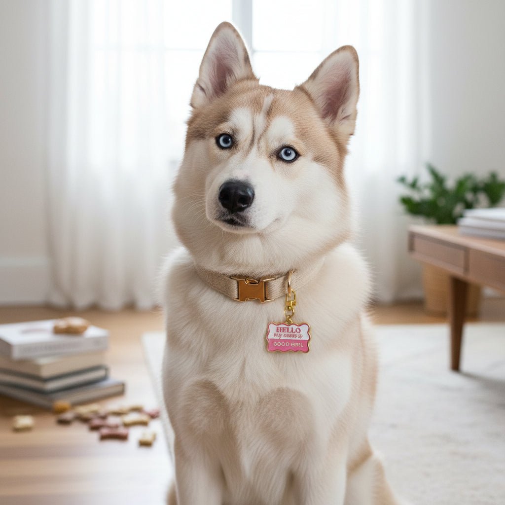The Darling Effect Pawfect Collar Charm | Good Girl - Juli's Wearable Art