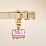 The Darling Effect Pawfect Collar Charm | Good Girl - Juli's Wearable Art