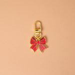 The Darling Effect Pawfect Collar Charm | Holiday Bow - Juli's Wearable Art
