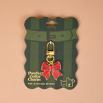 The Darling Effect Pawfect Collar Charm | Holiday Bow - Juli's Wearable Art