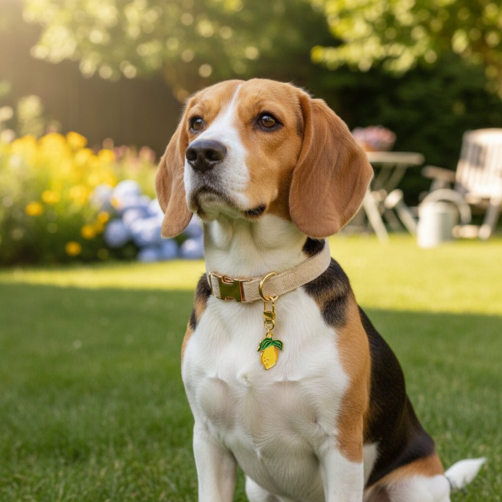 The Darling Effect Pawfect Collar Charm | Lemon - Juli's Wearable Art