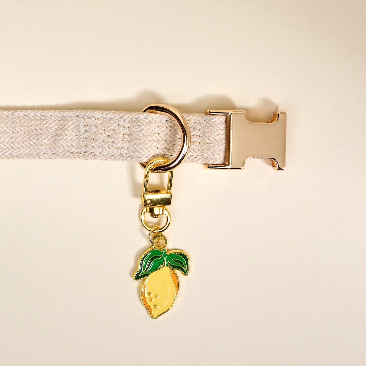 The Darling Effect Pawfect Collar Charm | Lemon - Juli's Wearable Art
