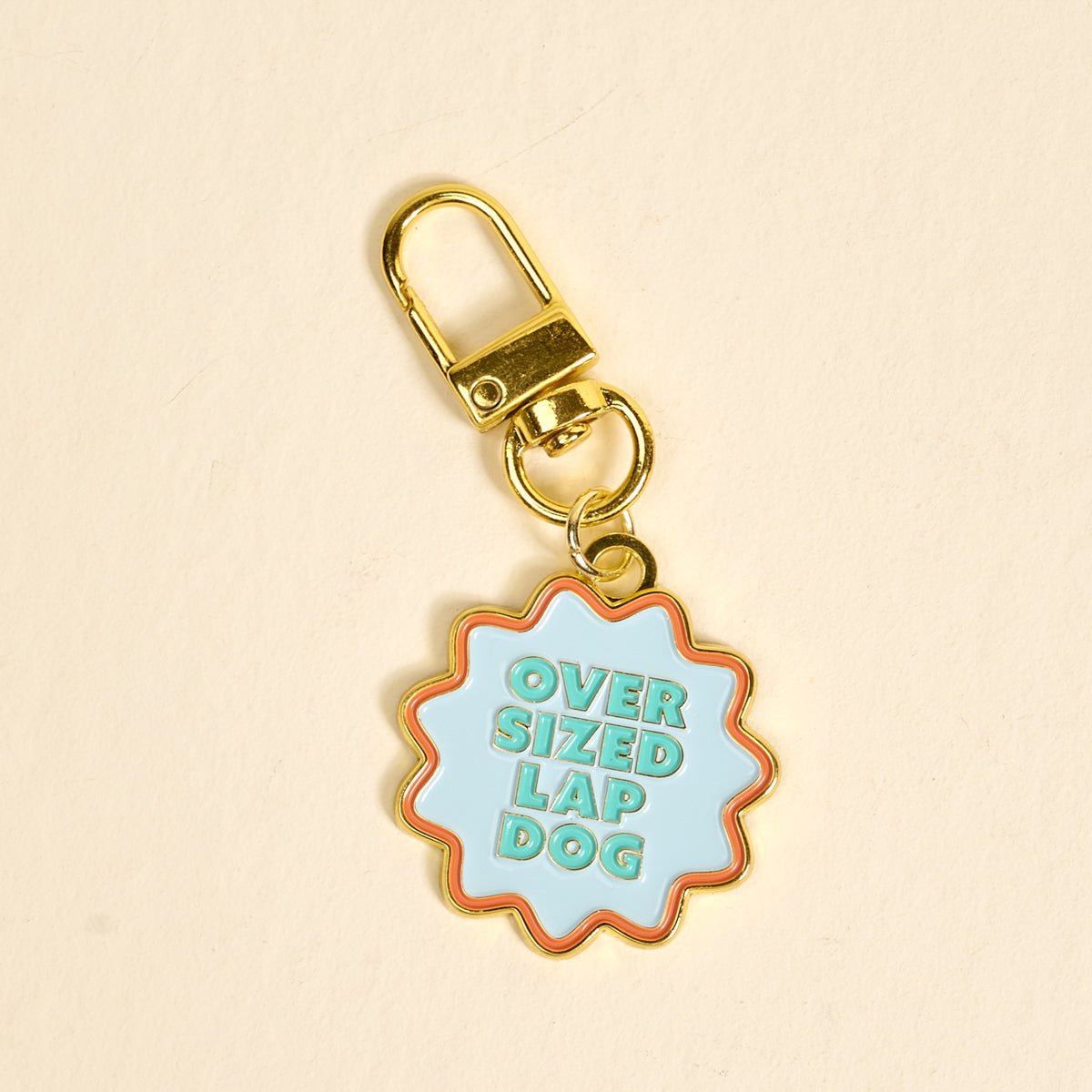 The Darling Effect Pawfect Collar Charm | Oversized Lap Dog - Juli's Wearable Art