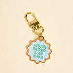 The Darling Effect Pawfect Collar Charm | Oversized Lap Dog - Juli's Wearable Art