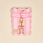 The Darling Effect Pawfect Collar Charm | Pink Bow - Juli's Wearable Art