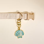 The Darling Effect Pawfect Collar Charm | Sea Shell - Juli's Wearable Art