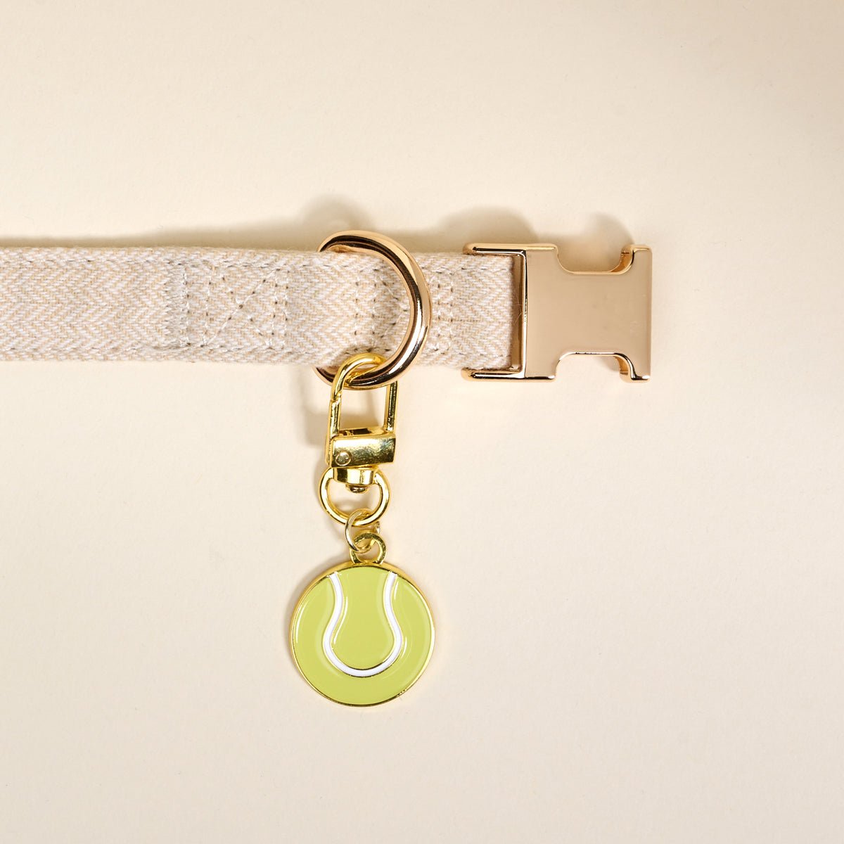 The Darling Effect Pawfect Collar Charm | Tennis Ball - Juli's Wearable Art