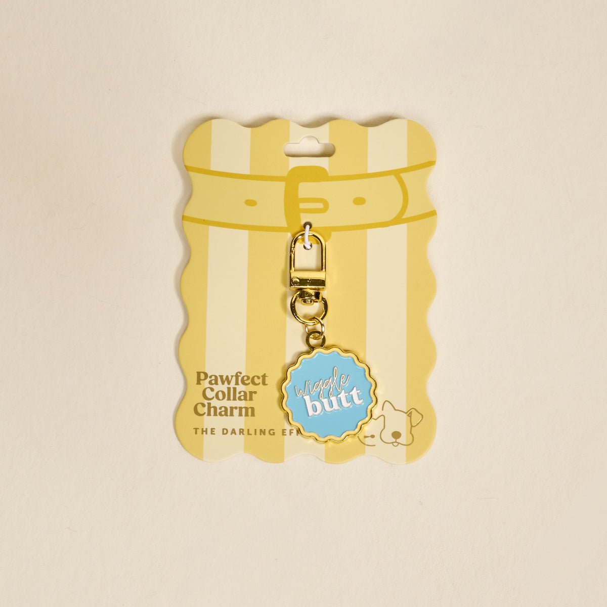 The Darling Effect Pawfect Collar Charm | Wiggle Butt - Juli's Wearable Art