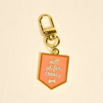 The Darling Effect Pawfect Collar Charm | Will Sit for Treats - Juli's Wearable Art